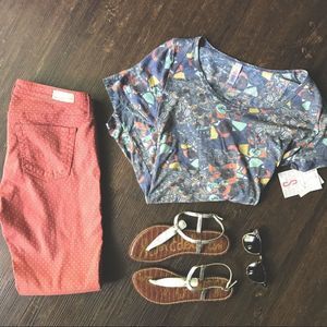 🆕 LuLaRoe Classic T S Flying Bird real faded NWT